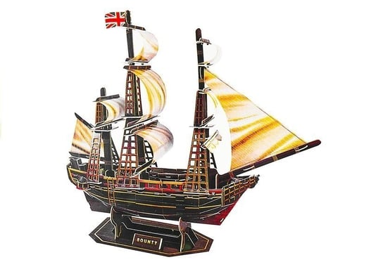 Puzzle 3D Kreatywne Duży Statek Bounty 125pcs Inna marka