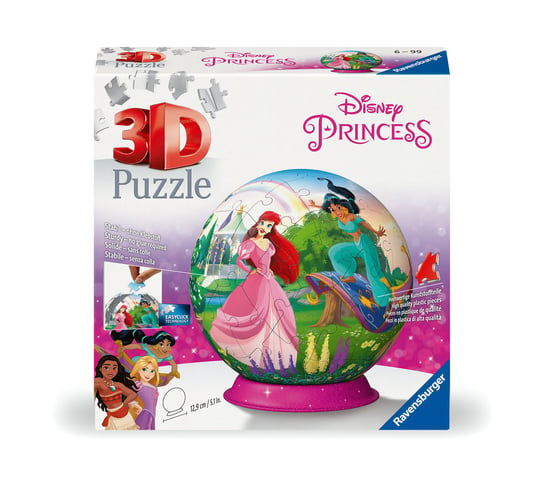 Puzzle 3D, Kula, Księżniczki Disney'a Ravensburger