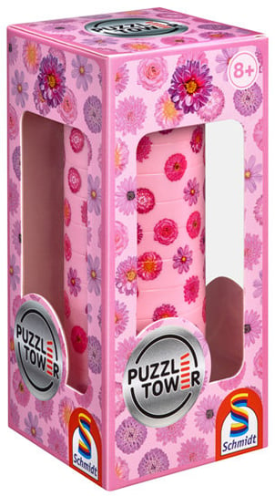Puzzle 3D, Magnetyczna Wieża, Kwiaty, 10 el. Schmidt