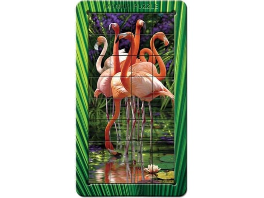 Puzzle 3D Portrait Flamingos Cheatwell