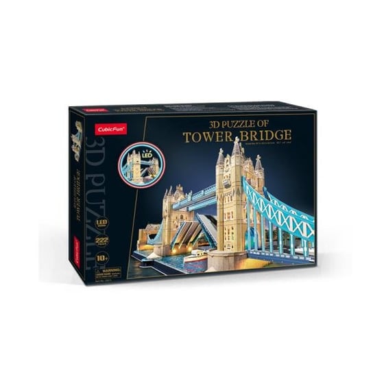 Puzzle 3D Tower Bridge Led L531H Cubic Fun (306- 20531) Cubic Fun