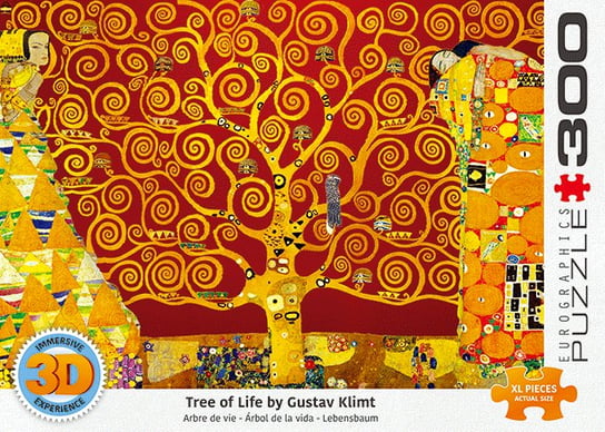 Puzzle 3D, Tree of Life by Klimt, 300 el. EuroGraphics