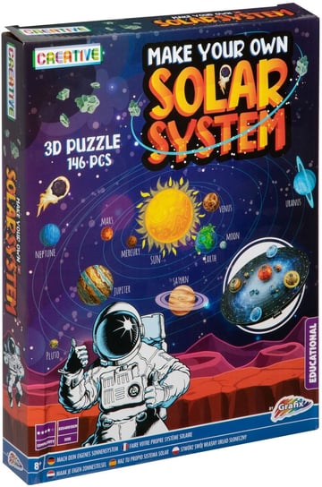 Puzzle 3D Układ Słoneczny 146 el. Grafix