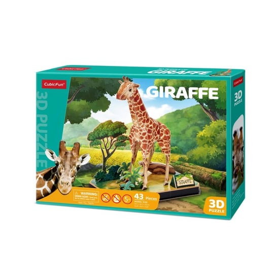 Puzzle 3D Zwierzęta Żyrafa Cubic Fun