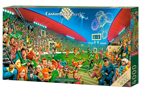 Puzzle 4000 el. Mistrzostwa w piłce nożnej Castorland