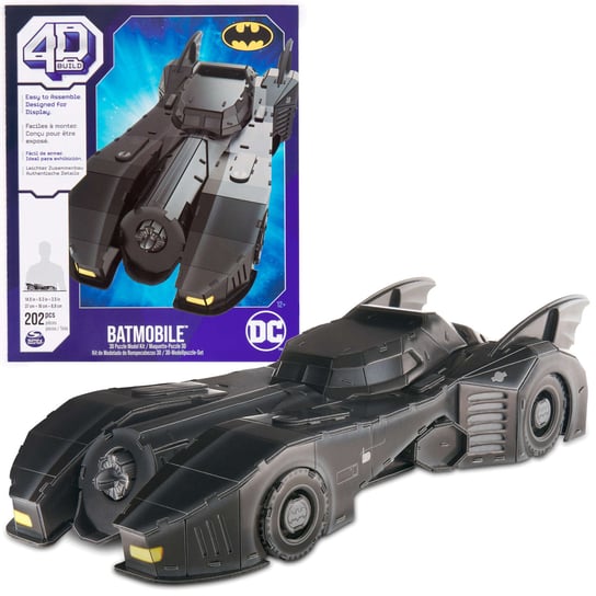 Puzzle 4D Build Batman Batmobile Model Auta 3D Do Złożenia Spin Master