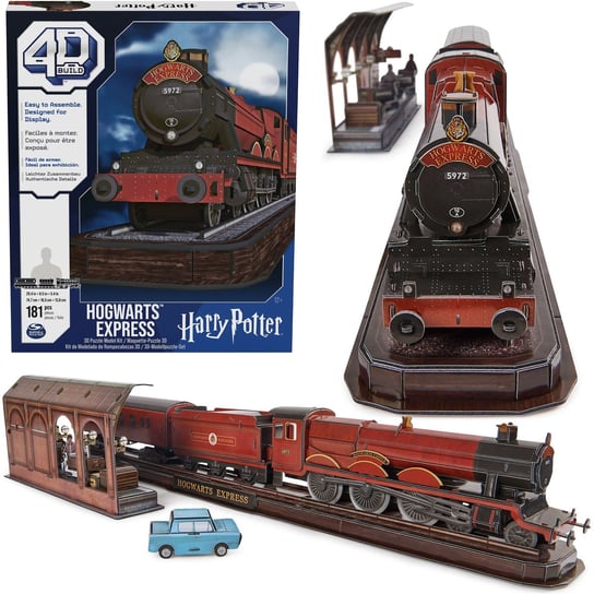 Puzzle 4D Build Harry Potter pociąg Hogwarts Express model 3D do złożenia Spin Master