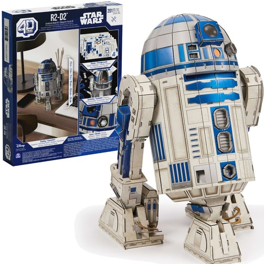 Puzzle 4D Build Star Wars Gwiezdne Wojny R2-D2 model figurka 3D do złożenia Star Wars gwiezdne wojny