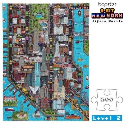 Puzzle 500 8-BIT Nowy Jork Inna marka