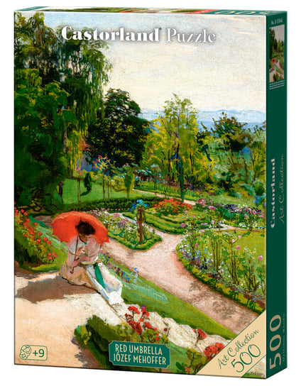 Puzzle 500 el. Czerwony parasol Castorland