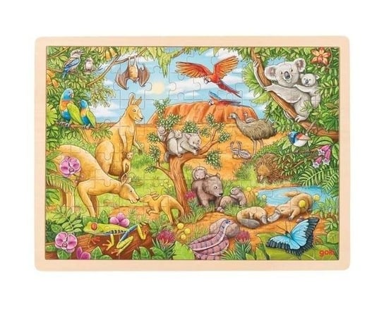 Puzzle 96el. Australijskie zwierzęta Goki