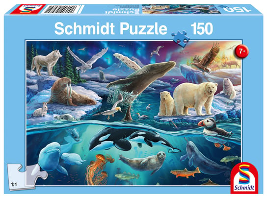 Puzzle, Arktyczne zwierzęta, 150 el. Schmidt