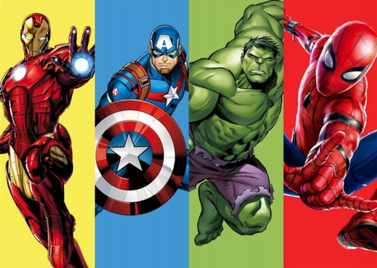 Kit De Fournitures Scolaires Avengers 11 Pièces - Hulk Et Iron Man, Pour Enfants, École