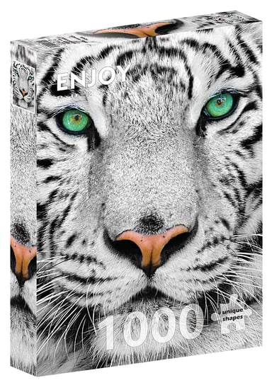 Puzzle, Biały tygrys syberyjski, 1000 el. Enjoy