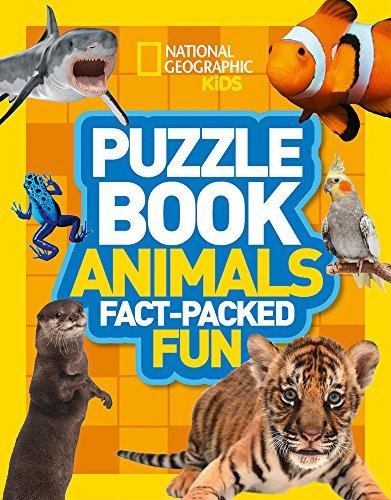 Puzzle Book Animals. Brain-Tickling Quizzes, Sudokus, Crosswords and Wordsearches Opracowanie zbiorowe