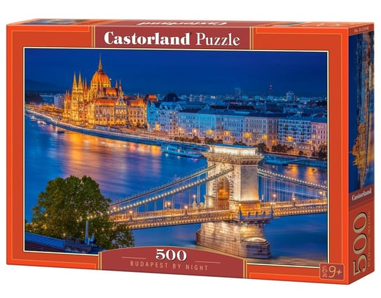 Puzzle Budapest By Night B-53940, 500 el. Castorland