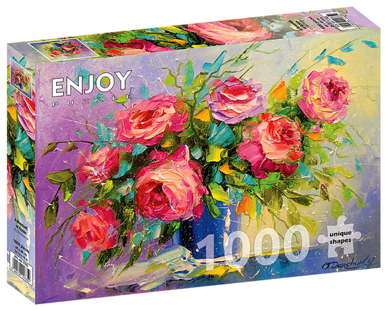 Puzzle, Bukiet róż, 1000 el. Enjoy