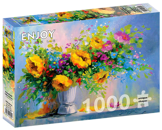Puzzle, Bukiet z żółtymi kwiatami, 1000 el. Enjoy