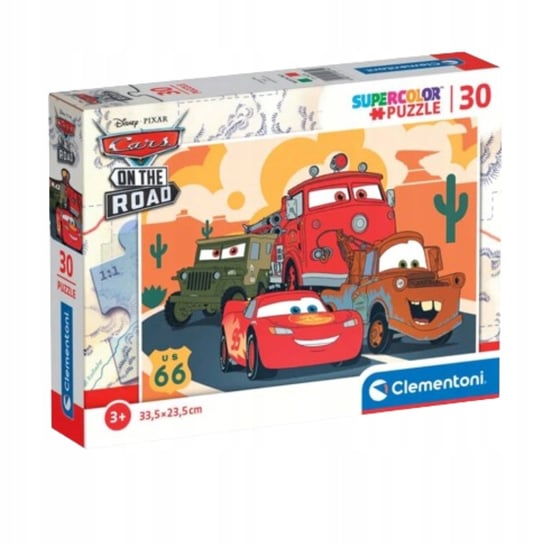 Puzzle Dla Dzieci Auta Zygzak Cars Pixar 50 puzzli 4+ Disney