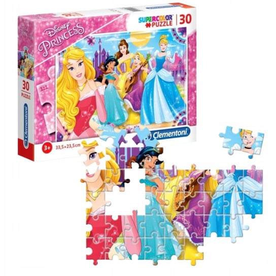 Puzzle Dla Dzieci Księżniczki Disney 24puzzli 3+ Disney