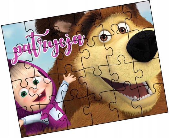 Puzzle Dla Dzieci Masza I Niedźwiedź 24El Prezent WyczarujPrezent
