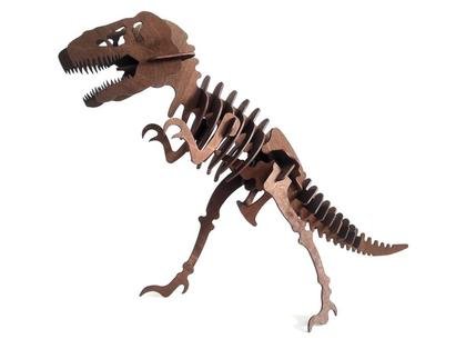 Puzzle drewniane 3D Szkielet t-rexa Buu
