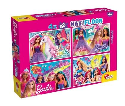 Puzzle dwustronne Maxi 4x48 Barbie Inna marka