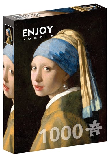 Puzzle, Dziewczyna z perłą, Johannes Vermeer, 1000 el. Enjoy