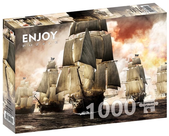 Puzzle, Flota piratów, 1000 el. Enjoy
