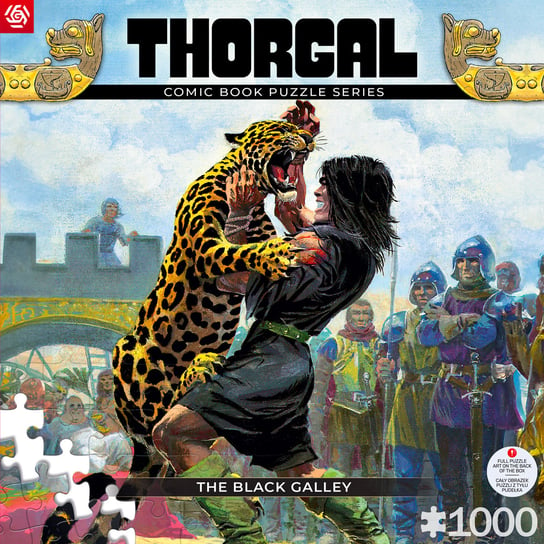 Puzzle, Good Loot, Comic Book Puzzle, Thorgal Czarna Galera, 1000 el. Good Loot