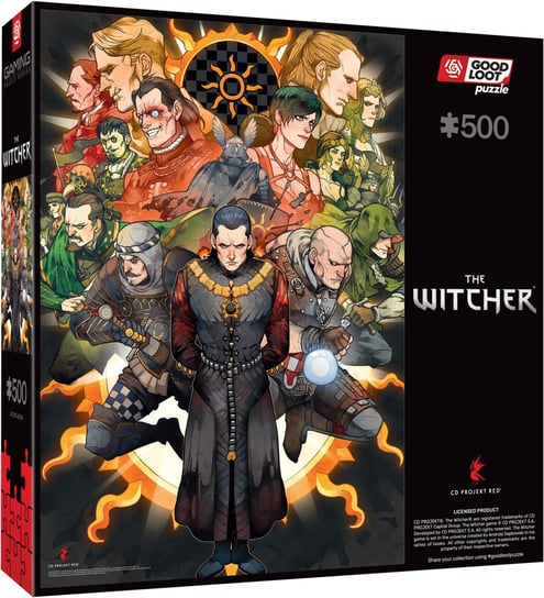 Puzzle, Good Loot, Gaming Puzzle, The Witcher Nilfgaard, 500 el. Good Loot