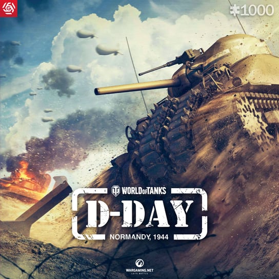Puzzle, Good Loot, Gaming Puzzle, World of Tanks D-Day, 1000 el. Good Loot