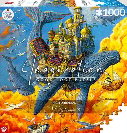 Puzzle, Good Loot, Imagination, Roch Urbaniak Klucznik / Keymaster, 1000 el. Good Loot