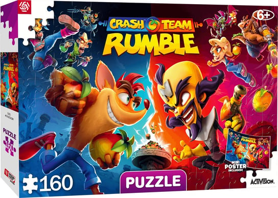 Puzzle, Good Loot, Kids, Crash Team Rumble, 160 el. Good Loot