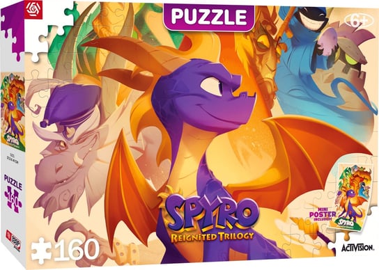 Puzzle, Good Loot, Kids, Spyro Reignited Trilogy: Heroes, 160 el. Good Loot