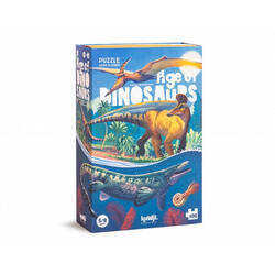 Puzzle + gra obserwacyjna Age of dinosaurs Londji Londji