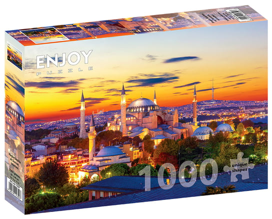 Puzzle, Hagia Sophia, Stambuł, Turcja, 1000 el. Enjoy