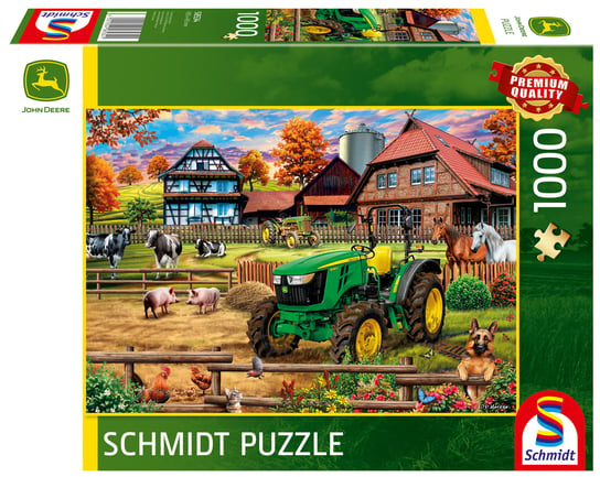 Puzzle, JOHN DEERE Traktor 5050E, 1000 el. Schmidt