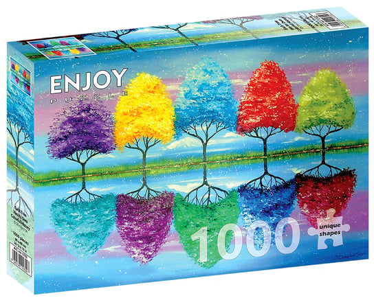 Puzzle, Każde drzewo ma swoją historię, 1000 el. Enjoy