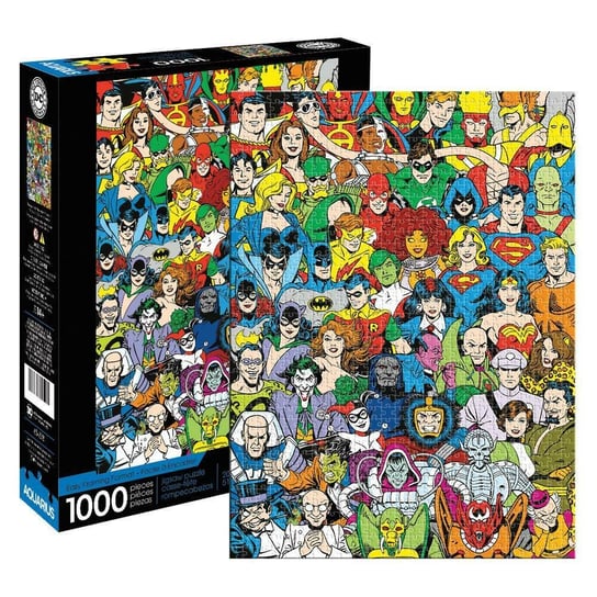 Puzzle Klasyczne Postacie Dc Comics, 1000 el. Grupo Erik