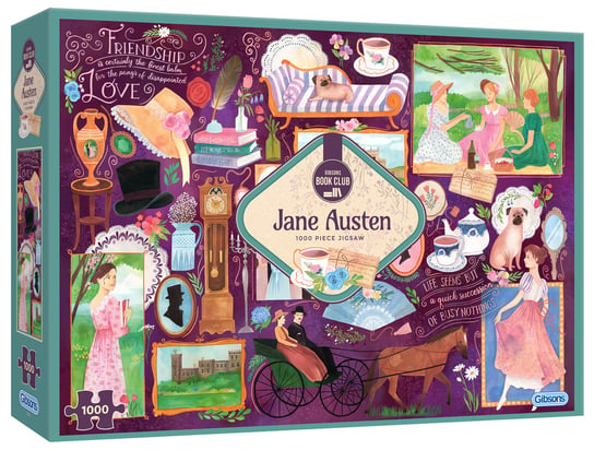 Puzzle, Klub Książki: Jane Austen, 1000 el. Gibsons
