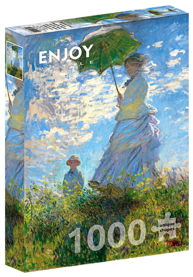 Puzzle, Kobieta z parasolem, Claude Monet, 1000 el. Enjoy