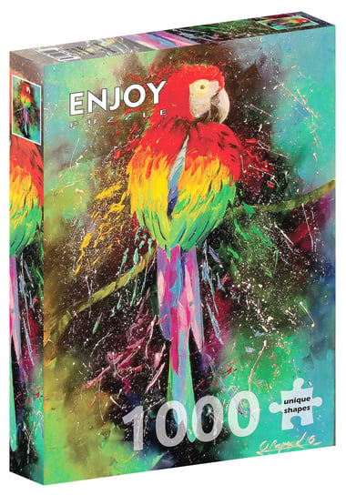 Puzzle, Kolorowa papuga, 1000 el. Enjoy