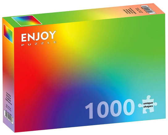 Puzzle, Kolorowy gradient, 1000 el. Enjoy