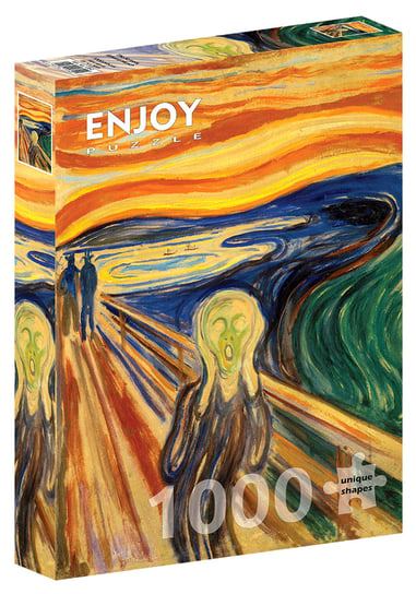Puzzle, Krzyk, Edvard Munch, 1000 el. Enjoy