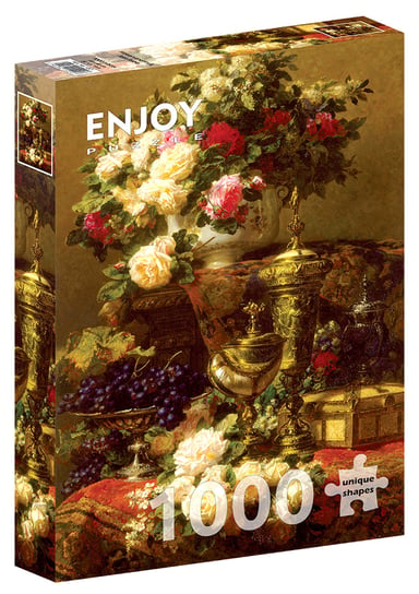 Puzzle, Kwiaty i owoce, Jean-Baptiste Robie, 1000 el. Enjoy
