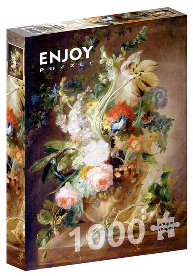 Puzzle, Kwiaty w wazonie, Jan van Huysum, 1000 el. Enjoy