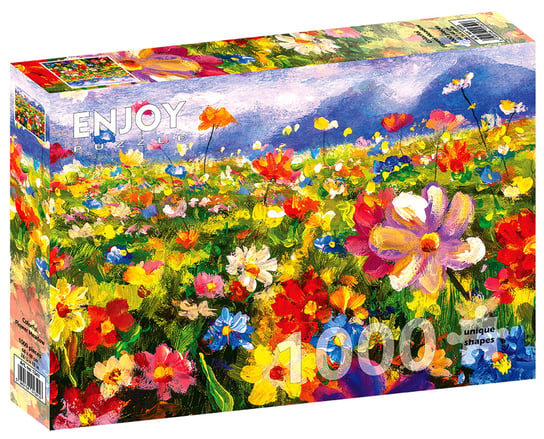 Puzzle, Łąka pełna kwiatów, 1000 el. Enjoy