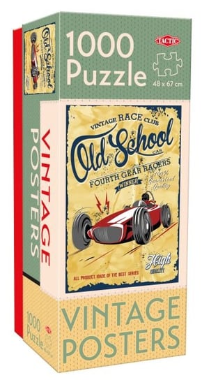 Puzzle Lovers, puzzle, "Vintage": Old School Gear Racers, 1000 el. Puzzle Lovers
