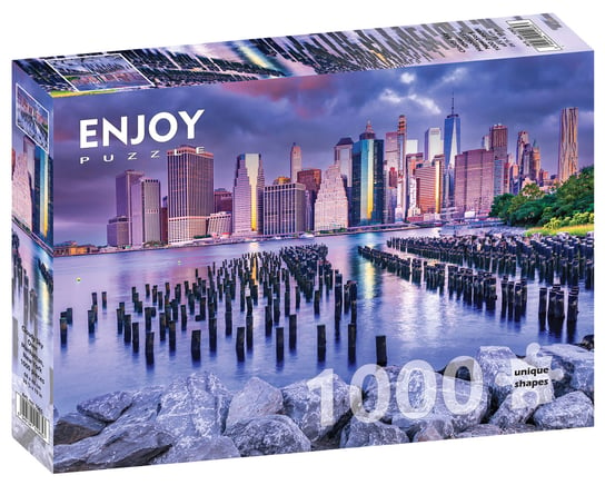 Puzzle, Manhattan, Nowy Jork, USA, 1000 el. Enjoy